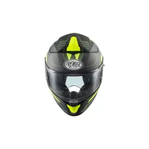 Casco Evoluzione PR - Giallo Fluorescente, Nero - Adulto - L - 010118262