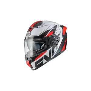 Casco Evoluzione PR - Rosso, Bianco, Nero - Adulto - L - 010118268