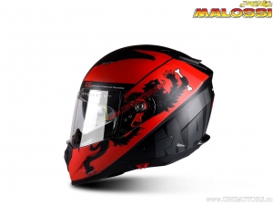 Casco HM1 Premier Vyrus (M) - nero / rosso - Malossi
