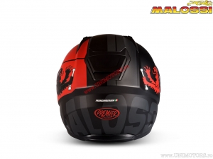 Casco HM1 Premier Vyrus (XL) - nero / rosso - Malossi
