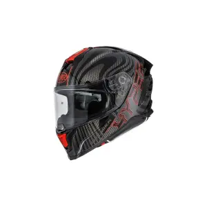 Casco Hyper Carbon PS - Rosso, Nero - Adulto - M - 010118279