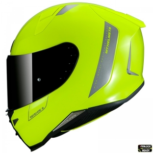 Casco integral MT Revenge 2 A3 amarillo fluorescente brillante