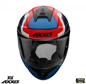 Casco integrale Axxis modello Draken S Cougar B7 blu opaco - Blu opaco, M (57/58cm)
