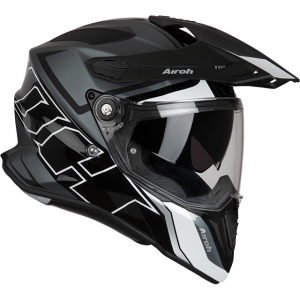 Casco integrale Commander Duo lucido: Taglia - XS