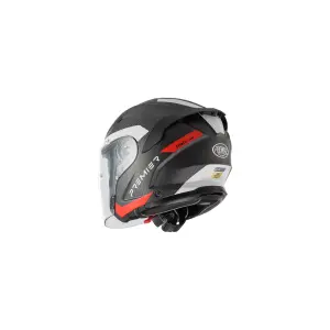 Casco JT5 Carbon MA - Gris, Rojo, Blanco - Adulto - S - 01043445
