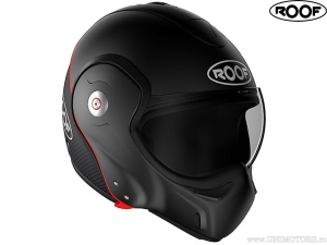 Casco moto Roof Boxxer Carbon-Matt Black (nero opaco) - Roof