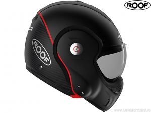 Casco moto Roof Boxxer Carbon-Matt Black (nero opaco) - Roof