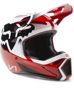 CASCO MX V1 LEED DOT/ECE [FLO ROJO]: Talla - L