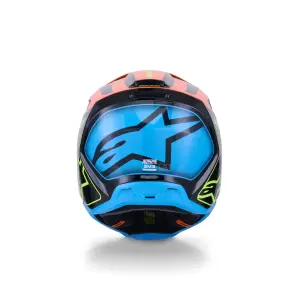 Casco SM3 Fray - Nero, Arancione, Giallo - Adulto - S - 01109142