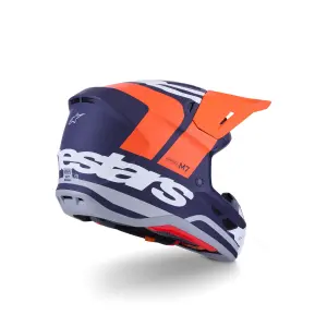 Casco SM7 Core - Blu, Arancione - Adulto - XS - 01109081