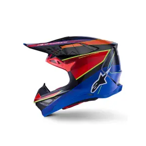 Casco Supertech M10 Era MIPS® - Blu, Rosso, Giallo - Adulto - L - 01109054