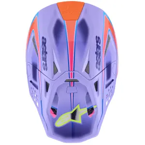 Casco Supertech M10 Jett Lawrence R01 - Rosa, Viola, Giallo Fluorescente - Adulto - L - 01109240