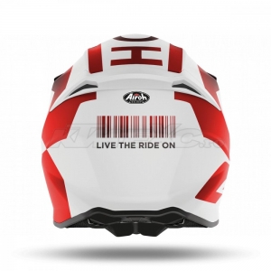 CASCO TWIST 2.0 LIFT ROSSO MATT: Taglia - L