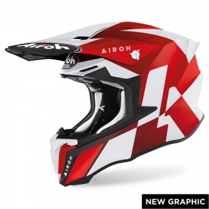 CASCO TWIST 2.0 LIFT ROSSO MATT: Taglia - L