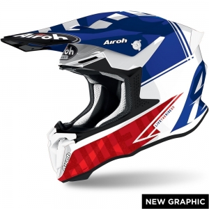 Casco Twist 2.0 Tech Blu Lucido: Taglia - XL