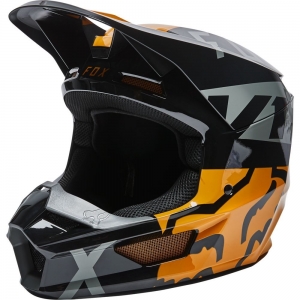 CASCO V1 SKEW, ECE [BLK/GLD]: Taglia - 2X