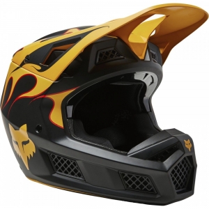 Casco V3 RS SUPR TRIK, ECE [BLK/YLW]: Talla - M