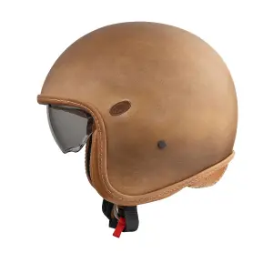 Casco Vintage Platinum Edition - Marrón, Mate - Adulto - L - 01043005