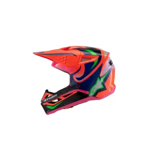 Casco Youth SM3 Deegan - Arancione, Rosa, Viola - Giovani - S - 01111650
