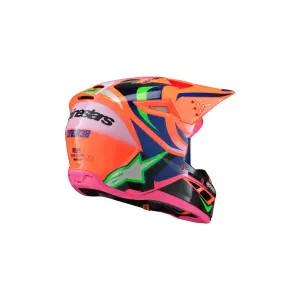 Casco Youth SM3 Deegan - Arancione, Rosa, Viola - Gioventù - M - 01111651