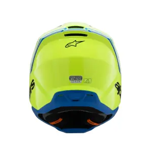 Casco Youth SM3 Radium - Negro, Azul, Amarillo - Juvenil - M - 01111660