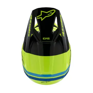 Casco Youth SM3 Radium - Nero, Blu, Giallo - Gioventù - M - 01111660