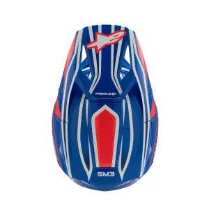 Casco Youth SM3 Wurx - Negro, Azul, Rojo, Blanco - Juvenil - S - 01111668