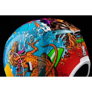 Casque Airform™ Dino Fury - Bleu - Adulte - L - 010114792