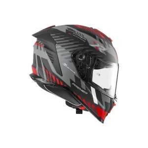 Casque Hyper XR - Gris, Mat, Rouge, Noir - Adulte - M - 010116575