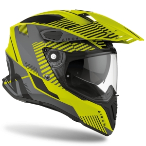 Casque Intégral Airoh Commander Boost Jaune Mat: Taille - XL