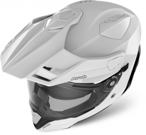 Casque Intégral Commander Blanc Brillant: Taille - S