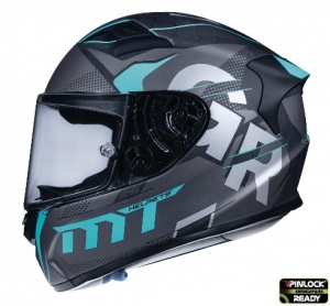 Casque intégral MT KRE Snake Carbon Gabri A8 noir/gris mat - 100% carbone - Édition limitée