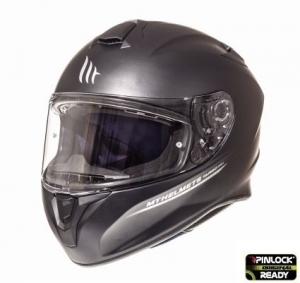 Casque intégral MT Targo solid A1 - Noir mat, XS (53/54cm)