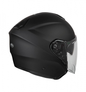 Casque jet (ouvert) Airoh Hunter noir mat: Taille - MC