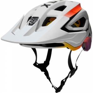Casque MTB FOX - SPEEDFRAME VNISH, CE [WHT]: Taille - L