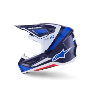 Casque SM7 Rise - Bleu, Blanc - Adulte - L - 01109072