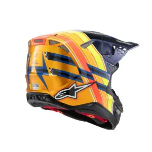 Casque Supertech M10 TLD 25 MIPS® - Bleu, Orange, Jaune - Adulte - S - 01108669