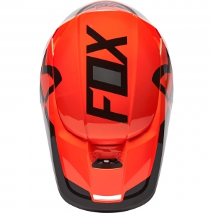 Casque V1 Lux, ECE [Orange Flo]: Taille - M