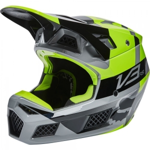Casque V3 RS Riet, ECE [Jaune Flo]: Taille - L