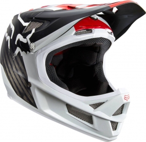 CASQUE VTT RAMPAGE PRO CARBONE BLANC: Taille - XL