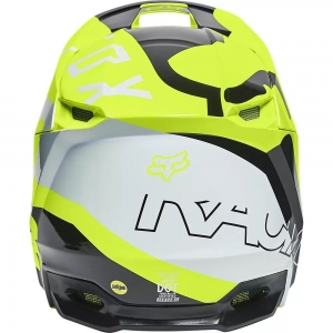 CASQUE YTH V1 SKEW, ECE [FLO YLW]: Taille - YM