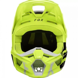CASQUE YTH V1 SKEW, ECE [FLO YLW]: Taille - YM