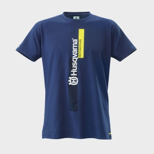 Casual Authentic blauw motorshirt: Maat - M