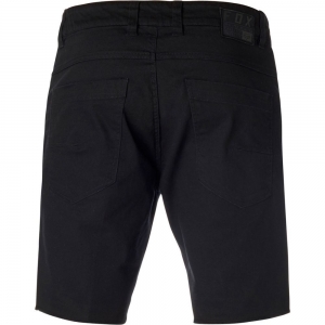 Casual Dagger Skinny Short Pants [Black]: Size - 29