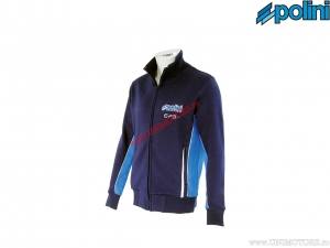 Casual Evo E-P3+ Hoodless Sweatshirt (Size L) - Blue - Polini