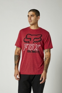 Casual Fox Hightrail SS Tech T-shirt [Red: Size - M