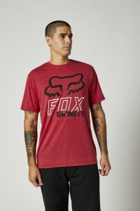 Casual Fox Hightrail SS Tech T-shirt [Red: Size - M