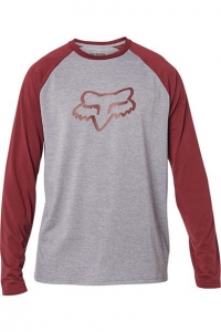 Casual Fox Tournament LS Tech [Gri] Shirt: Size - XL