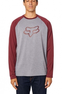 Casual Fox Tournament LS Tech [Gri] Shirt: Size - XL