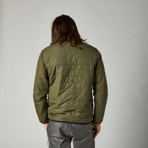 Casual Howell Puffy Jacket [Army Green]: Size - S